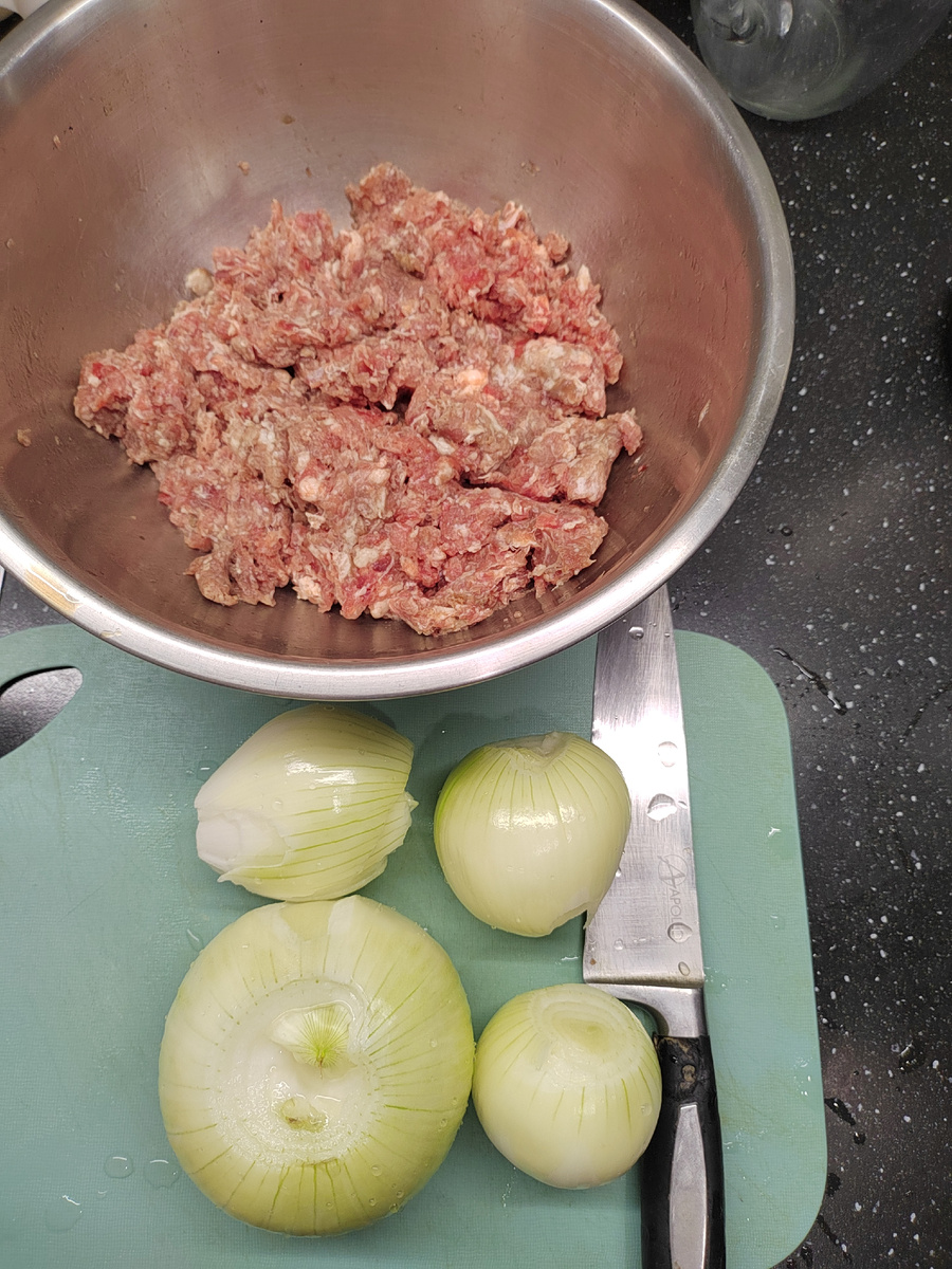 Фарш свинина - говядина