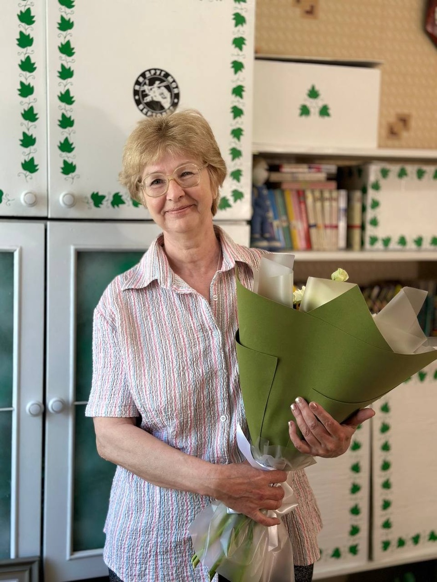    Ольга Вагисовна руководит группой добровольцев. Фото: t.me/denisyarchenko