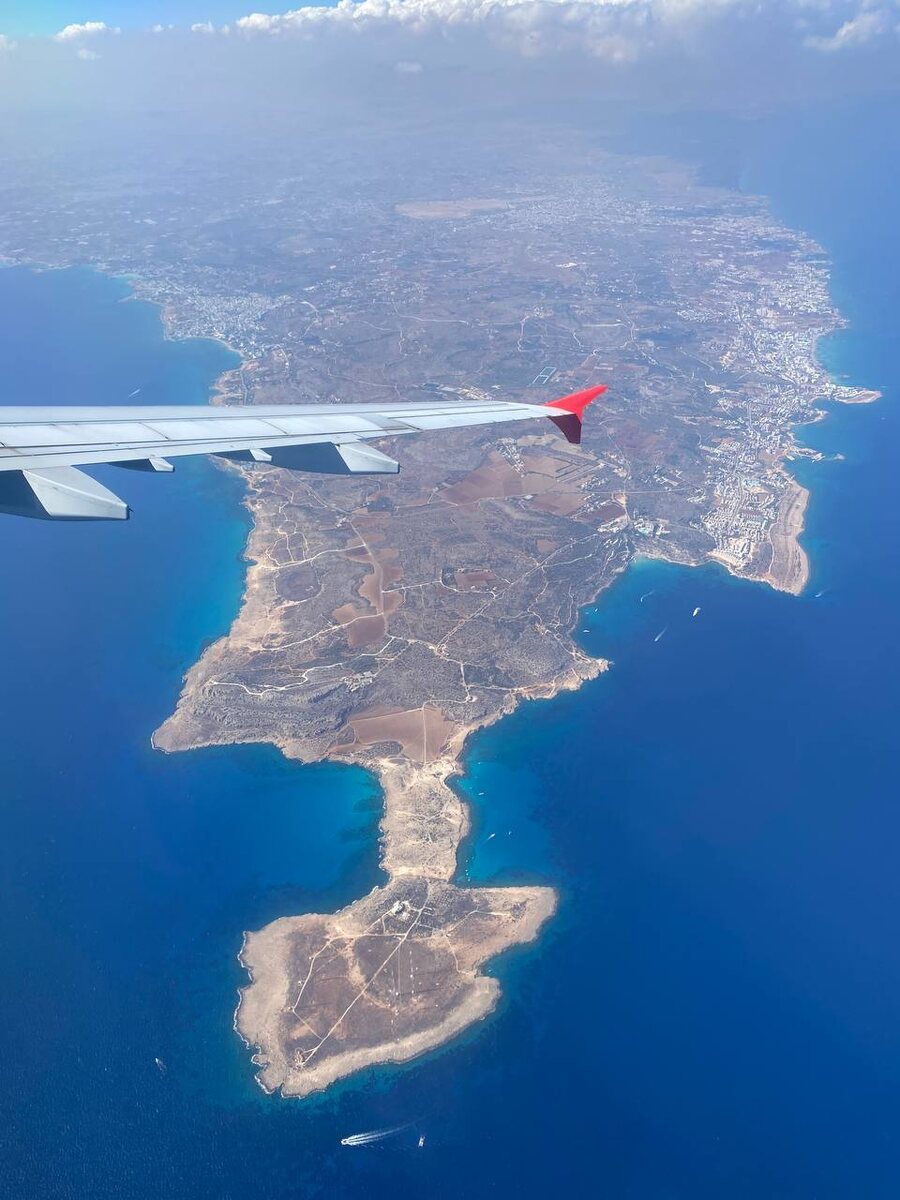 Вид на Кипр 