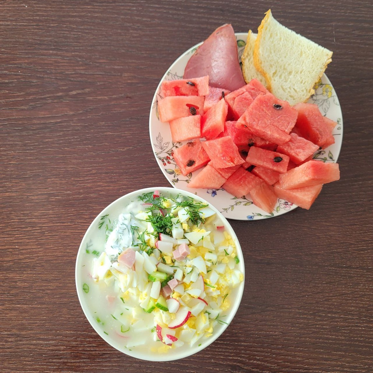 На скорую руку.