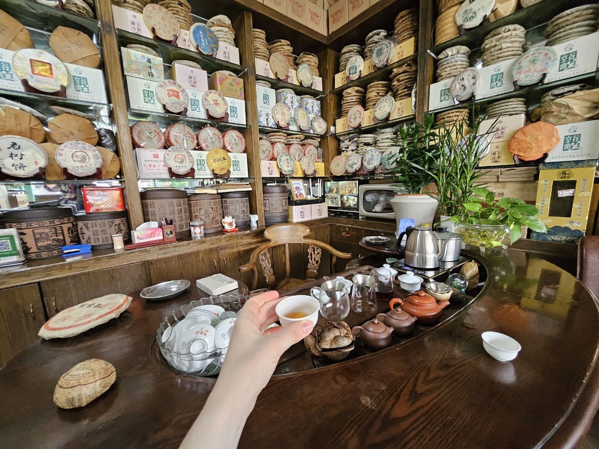 В чайной лавочке. Фото автора