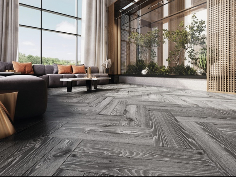 Ламинат Joss Beaumont Gusto в оттенке Санти подчеркнет статус и премиальность интерьера.