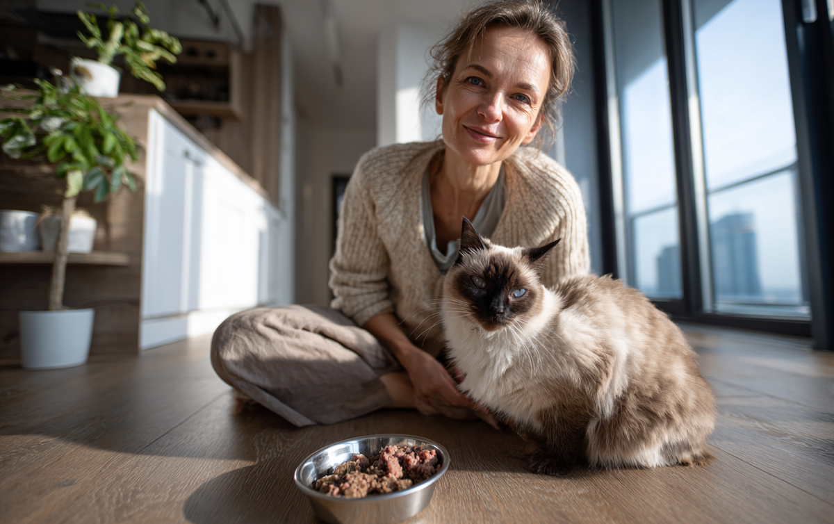 Кошачьи секреты: почему соус всегда на первом месте / Изображение: AlphaPet