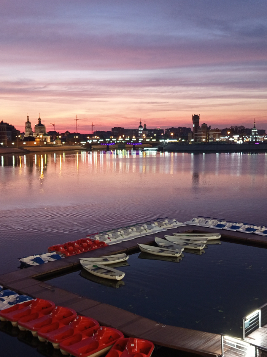 Набережная Йошкар-Олы. Фото автора