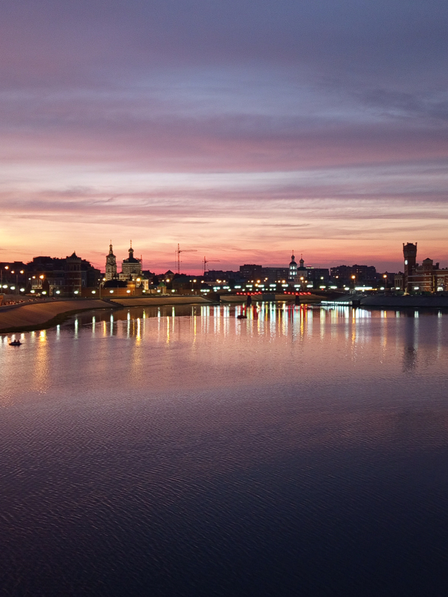 Набережная Йошкар-Олы. Фото автора