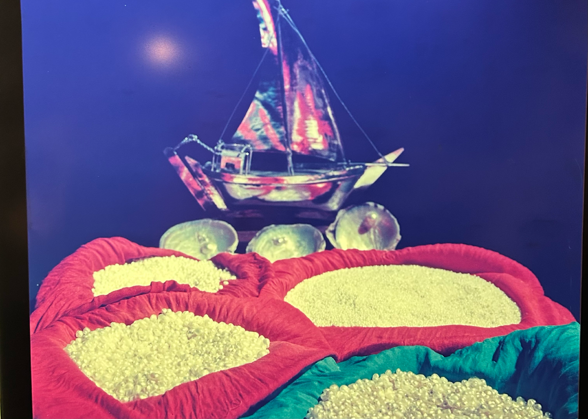 Историческое фото из экспозиции Национального музея Бахрейна