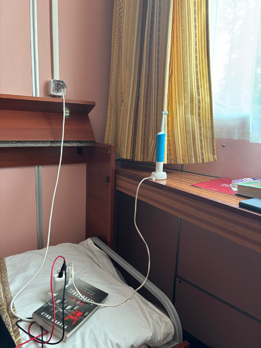 Фото автора. Не сказать, что удобно и эстетично, но других вариантов нет 