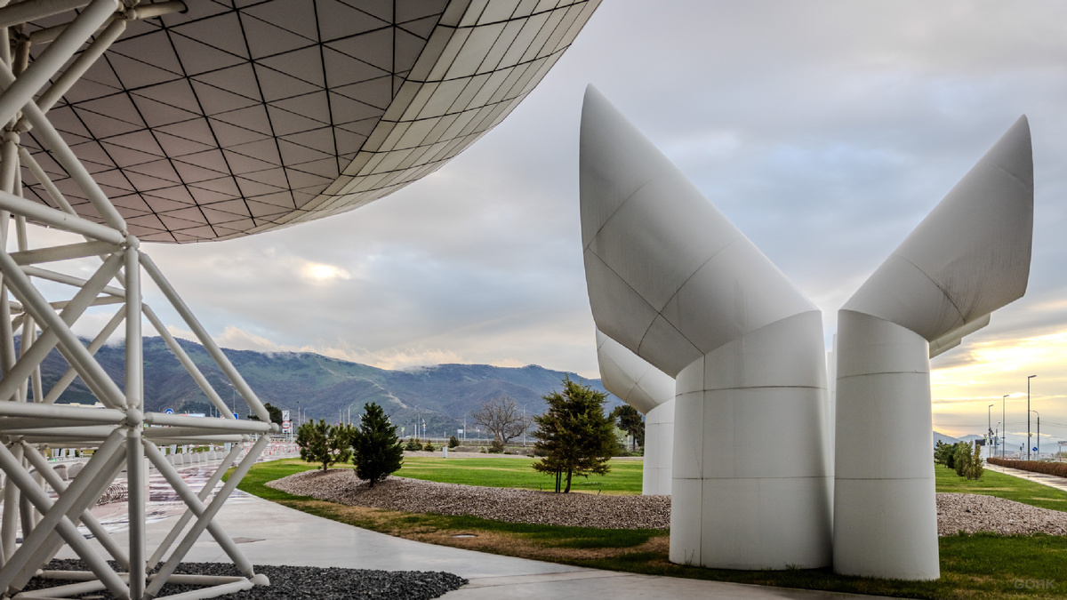 Фото: GORK | Архитектура: Fuksas | Генеральный подрядчик: Acons Group | Оф. канал: Аэропорт Геленджик