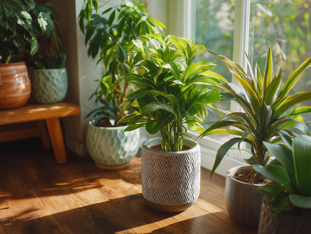 Ухоженное растение в красивом горшке дает гармоничное чувство дому
