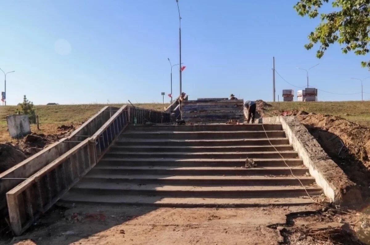    Подрядчик планирует к осени частично завершить ремонт набережной в Калуге