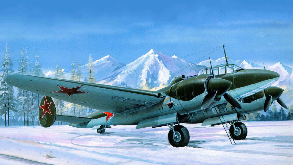 Пе-2. Фото из яндекса. 