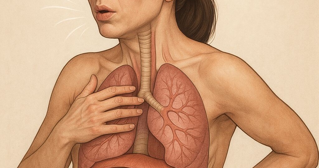 Дисфункция диафрагмы = паника, одышка и боли в спине. Как это связано?