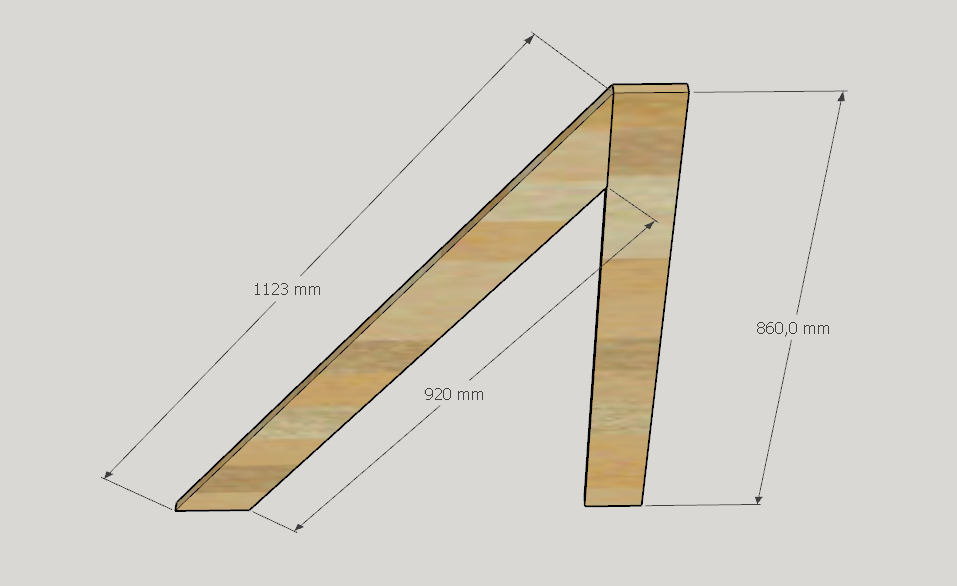 Размеры ножек