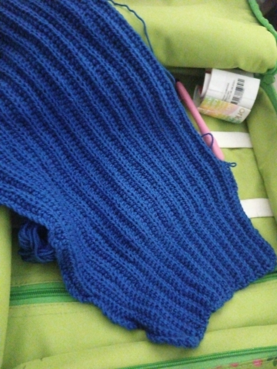 Мой рукав движется очень медленно. Процесс очень медленный... Хотелось бы этому проекту уделять больше времени 