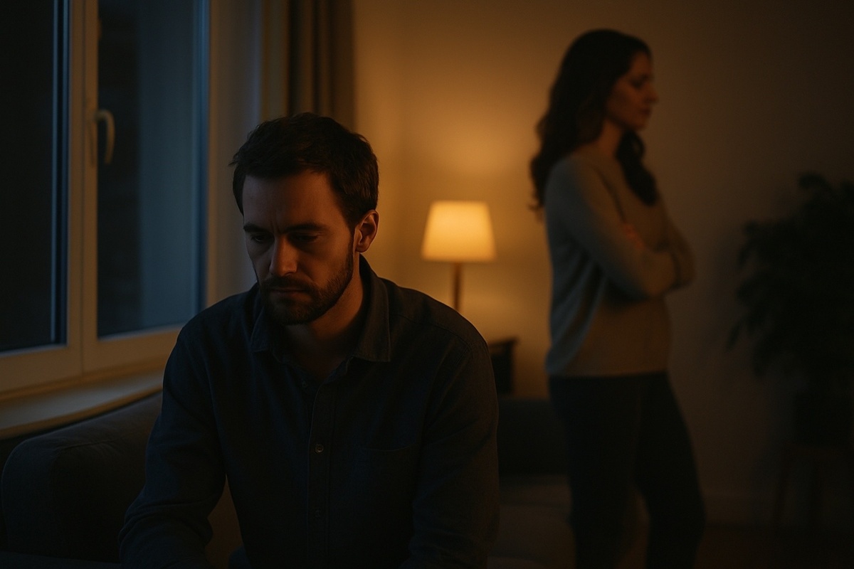 Сначала она казалась идеальной. Но вскоре каждый его шаг стал поводом для обиды. Он пытался быть лучше, а она — искать, за что упрекнуть.