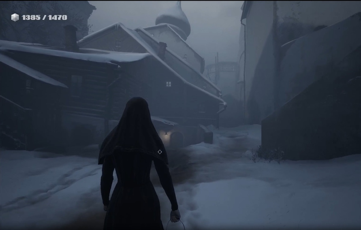 Покосившаяся церковь