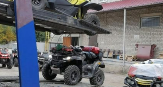 Перевозка квадроцикла в составе автовоза ТК "Возим"
