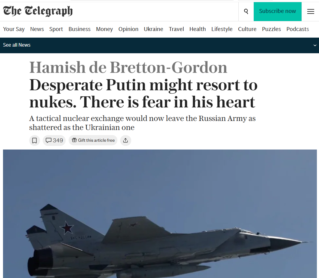    ФОТО: СКРИНШОТ СТРАНИЦЫ САЙТА TELEGRAPH.CO.UK