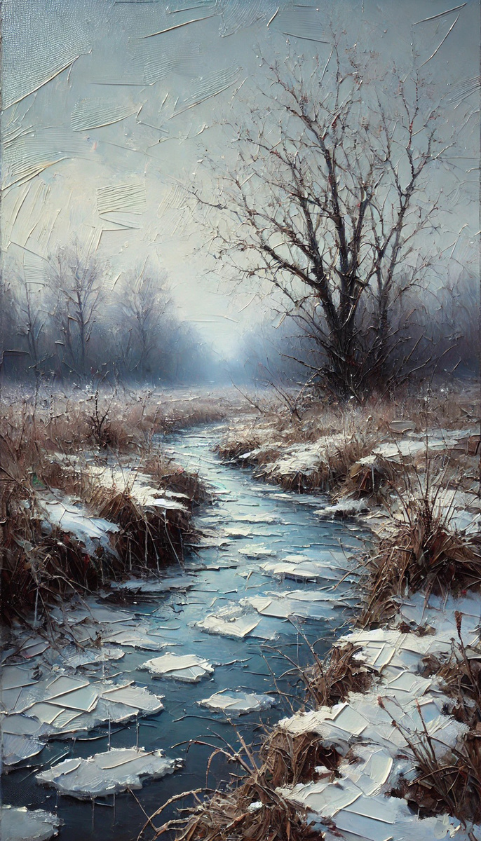 Тающий снег