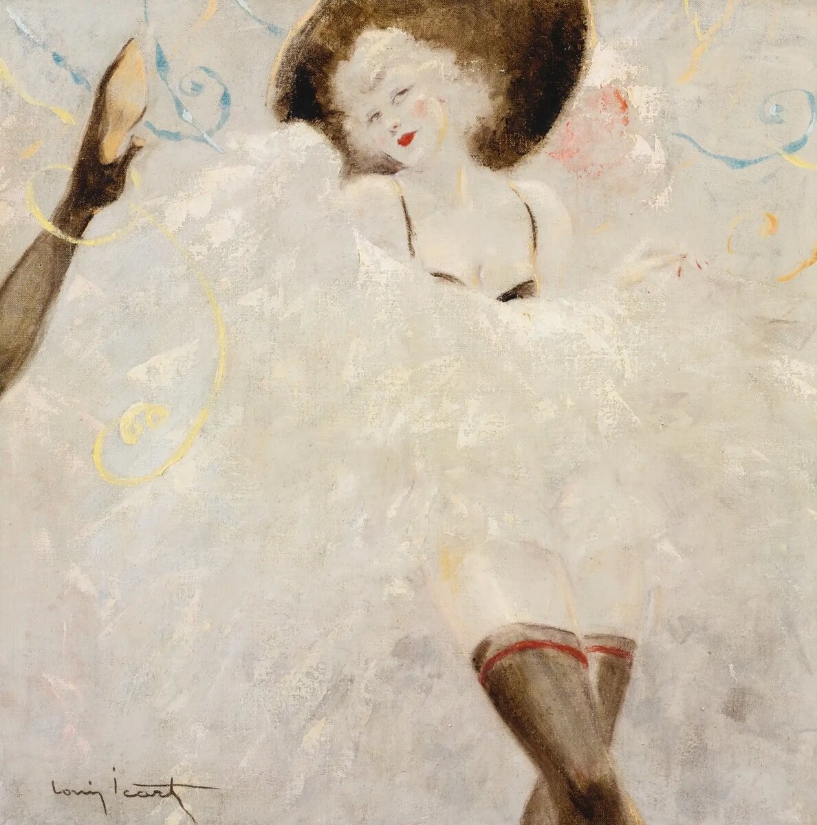 Луи Икар, "Танцовщица Кан-кана"