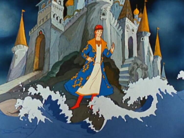    Кадр из мультфильма «Сказка о царе Салтане», студия «Союзмультфильм», 1984 г.