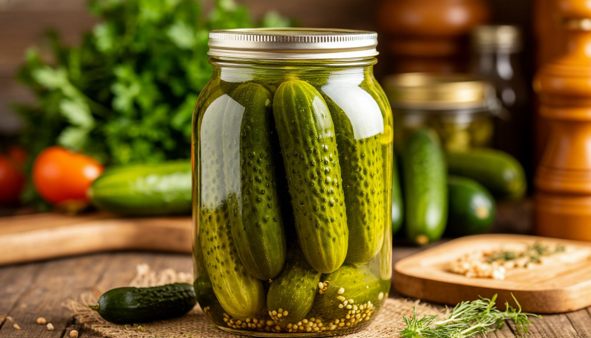 Солёные огурчики да под ...