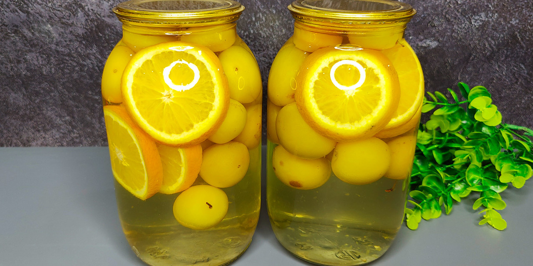 Освежающий и очень вкусный компот на зиму