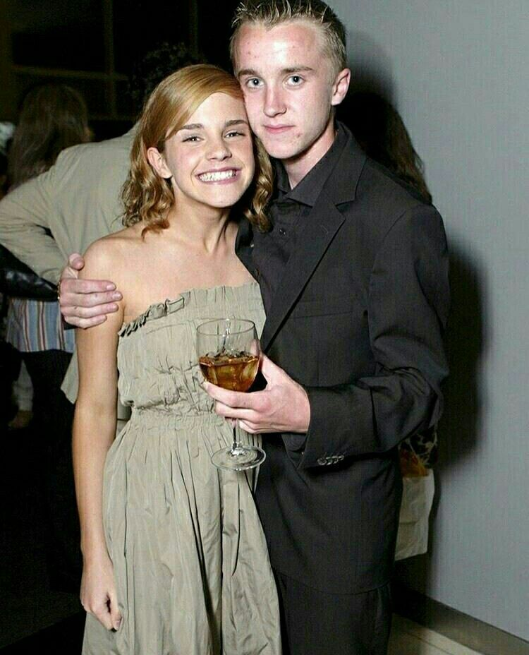 Том Фелтон и Эмма Уотсон
