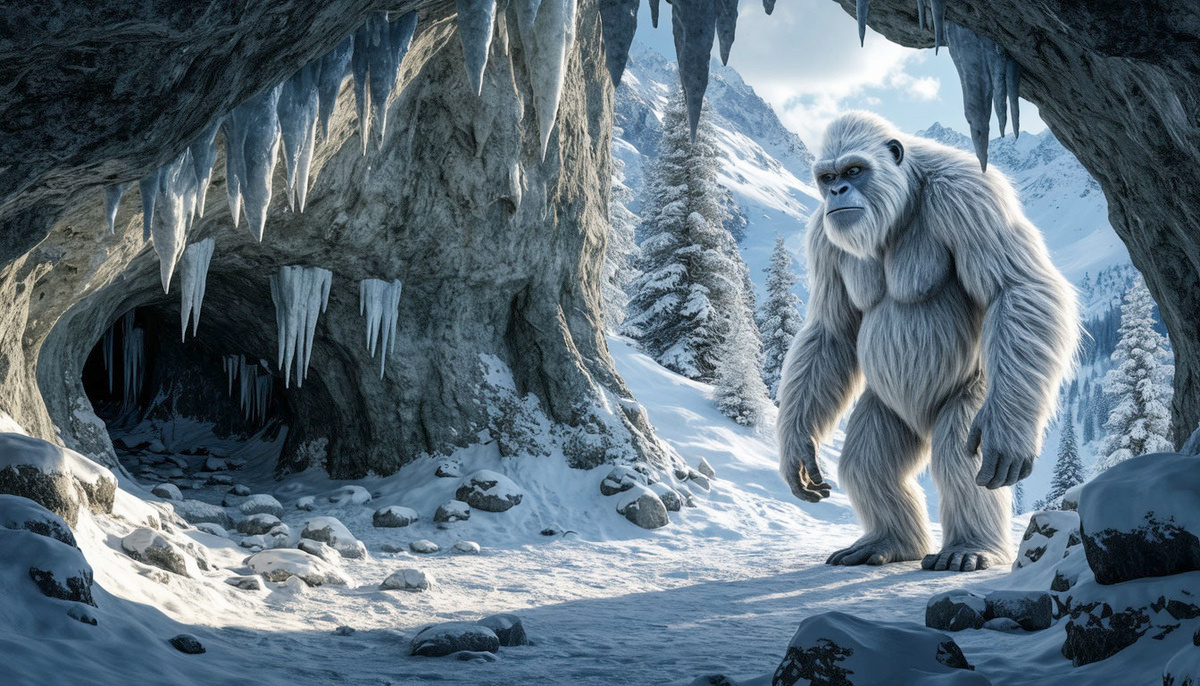 Пещерный человек спас мальчика.