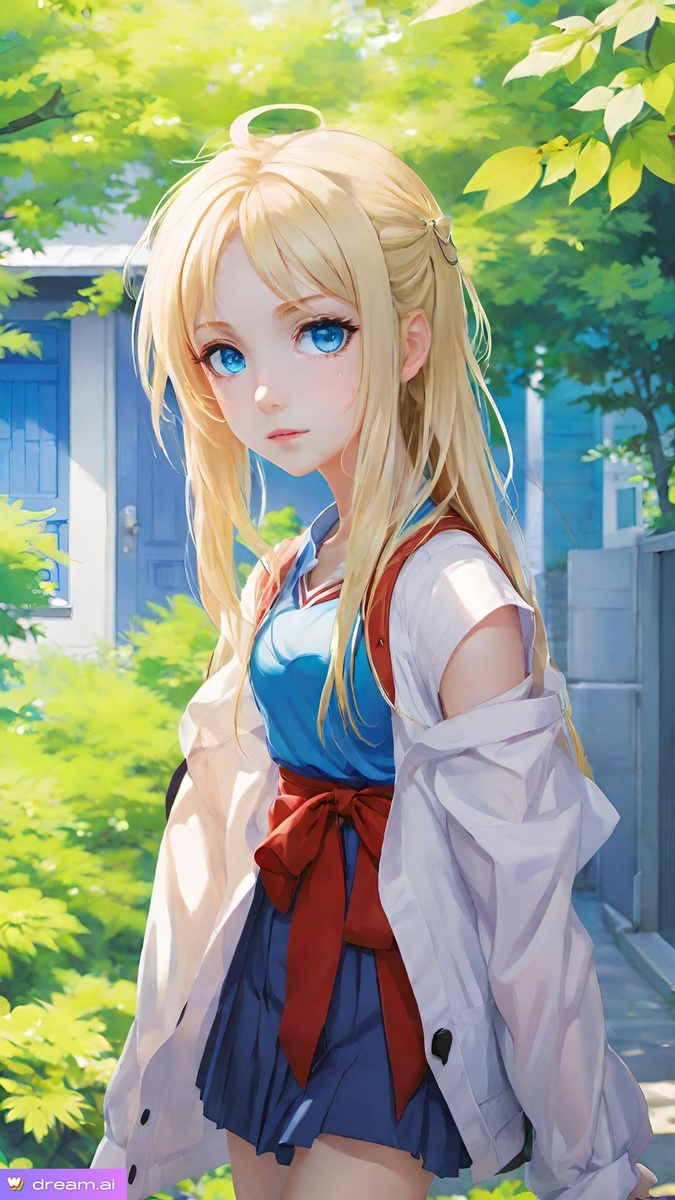 Примерный образ подруги Эмилии. Люфия (создано ИИ).