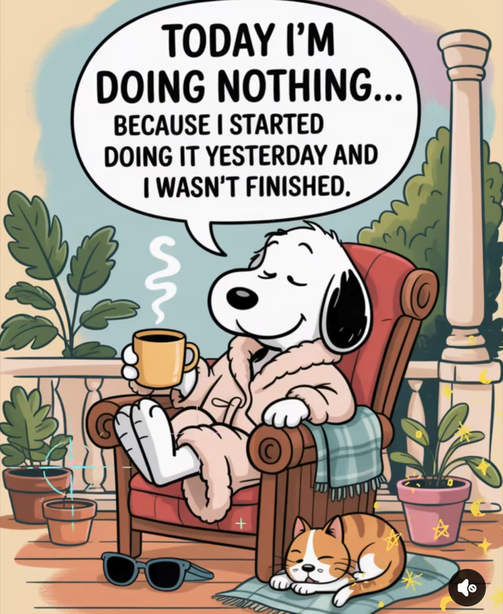 Хитрый Снупи! Картинка из открытого источника. 