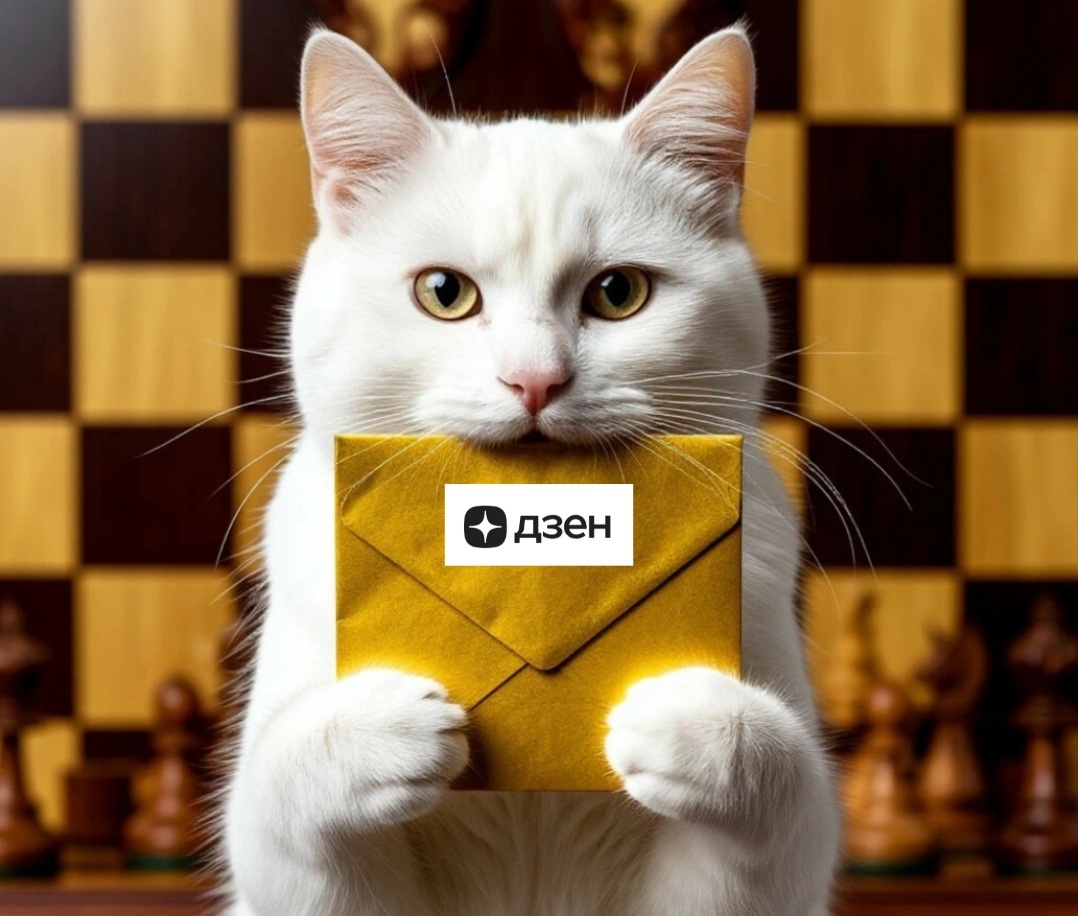 Конверт с приглашением.