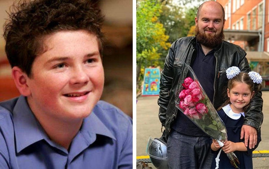 Павел Сердюк с дочерью