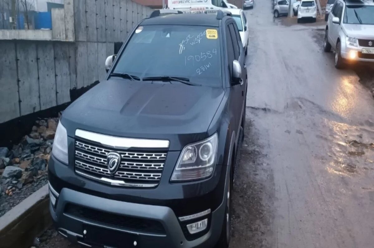    Спрос на машины в крае упал на четверть