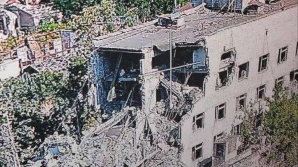    Разрушенный дом. Источник: t.me/SALDO_VGA