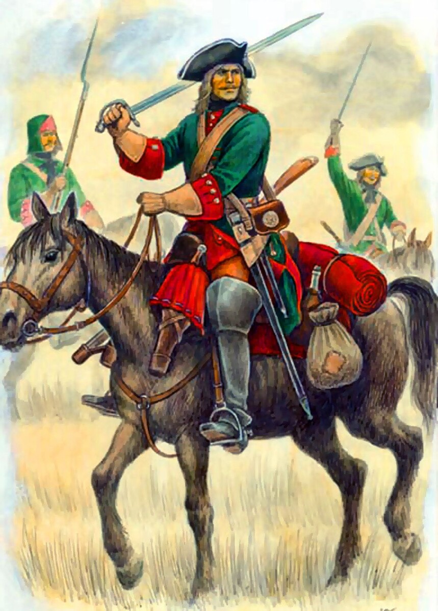 Драгуны Петра I.