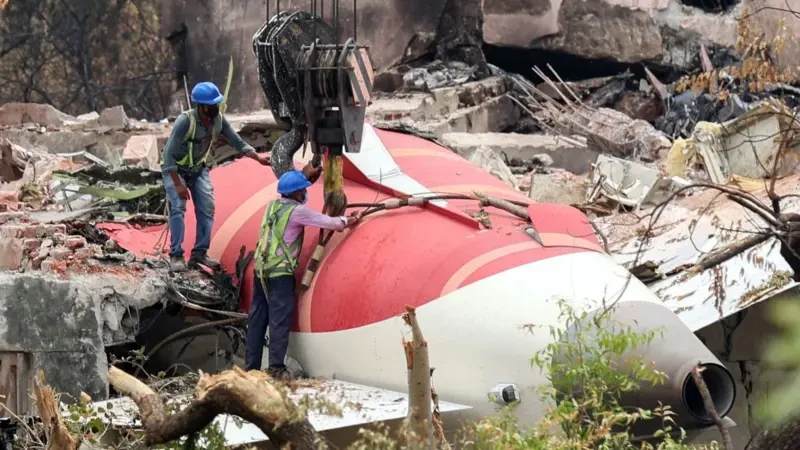 Место крушения. Фото: Bloomberg/Getty Images