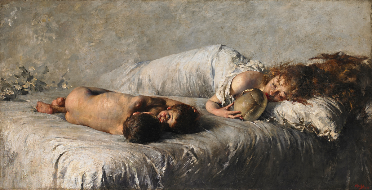 Винченцо Иролли. Полдень. Масло, холст