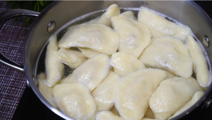 Вареники по-новому "Начинка в начинке"