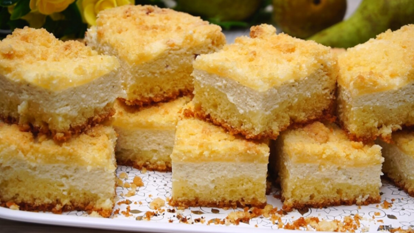 Пирог «Любимый» с творогом: похож на королевскую ватрушку, но на вкус совершенно другой. Делюсь рецептом