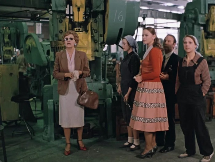 Людмила Стоянова в фильме "Москва слезам не верит"