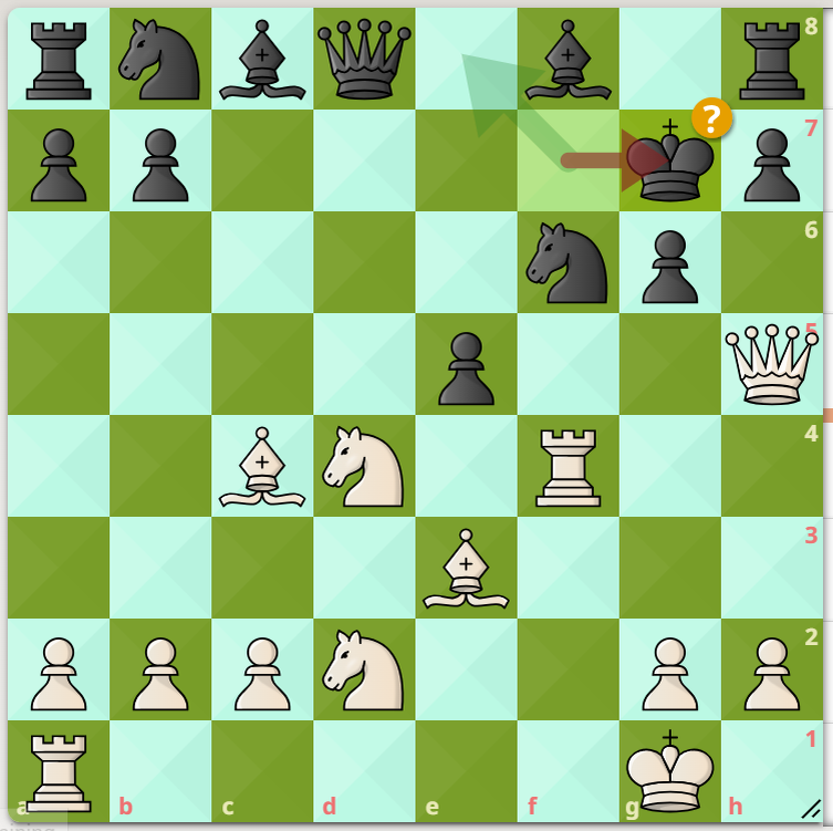 Ход белых, мат в 3 хода