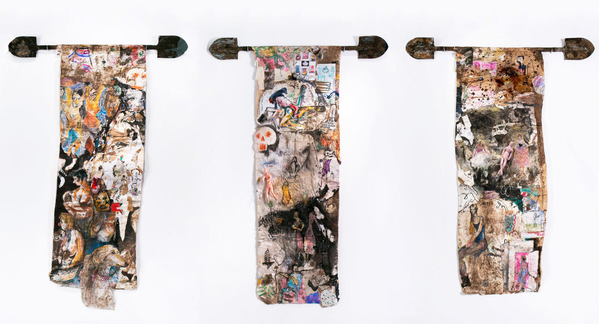 Александр Цикаришвили. Археология рисунка. Коллекция Елены Белоноговой. Экспозиция «Объект желания» (большой выставочный зал)