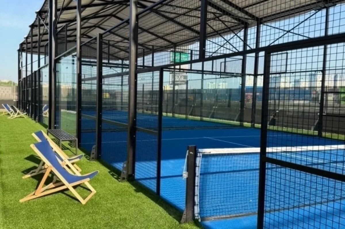    На нижегородской Стрелке открывается «Падел Клаб Арена»