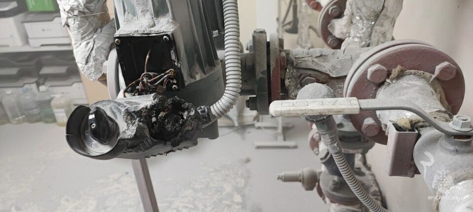    Оборудование в бойлерной. Источник: t.me/mchs_altkray