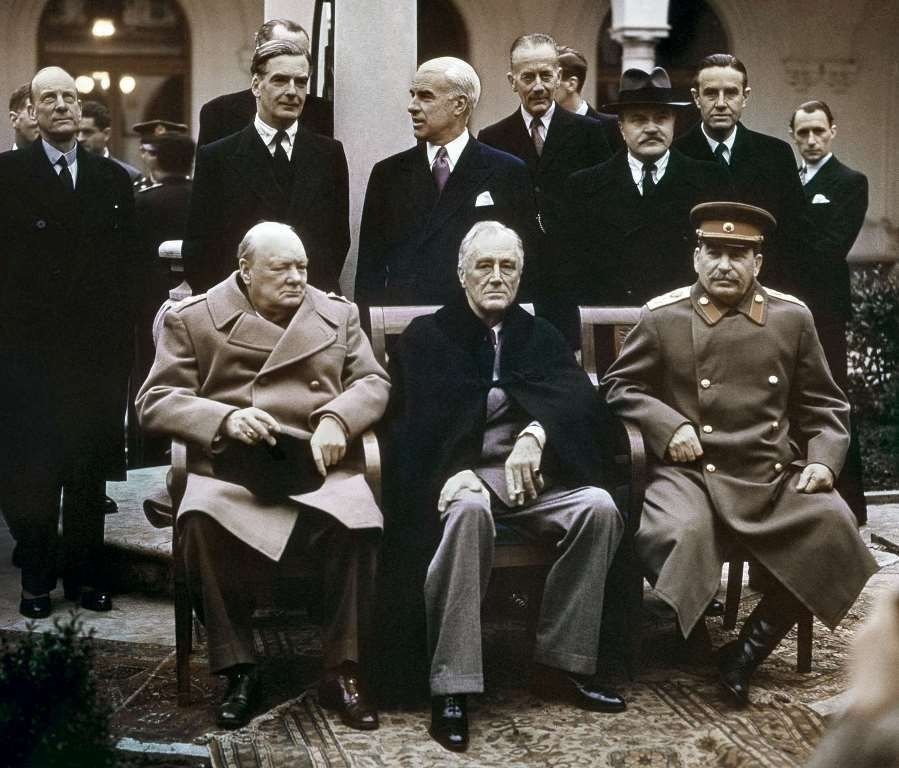 Тегеранская конференция 1943 года. Фото из открытых источников сети Интернета (Яндекс - картинки)