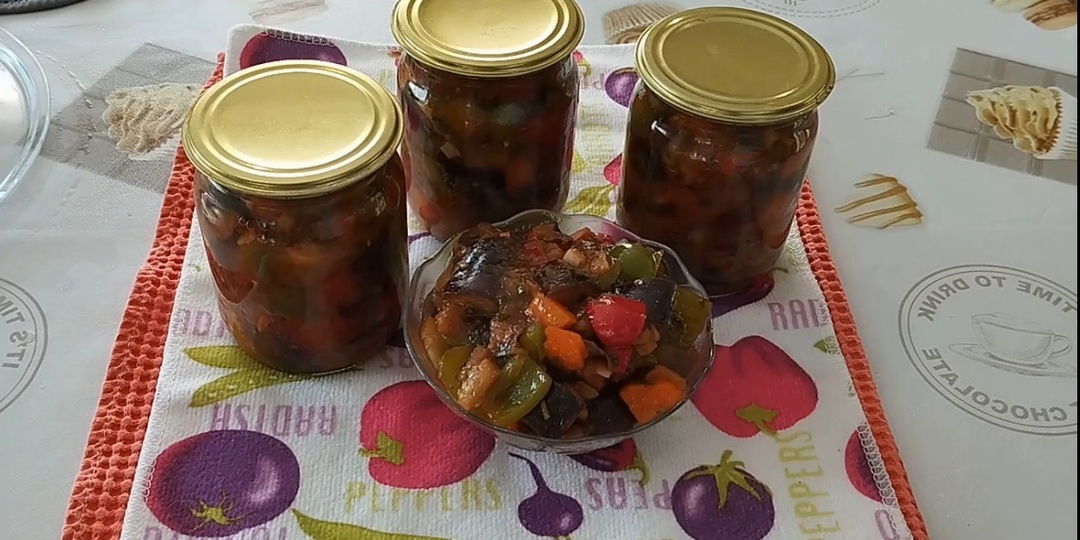 Заготовка БАКЛАЖАНОВ на зиму. Вкусный и быстрый рецепт.