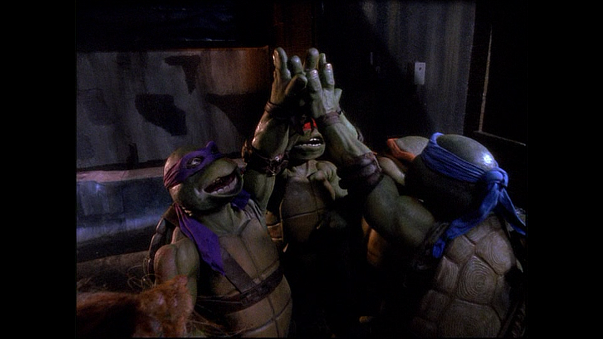 Кадр из фильма Черепашки-ниндзя (1990)