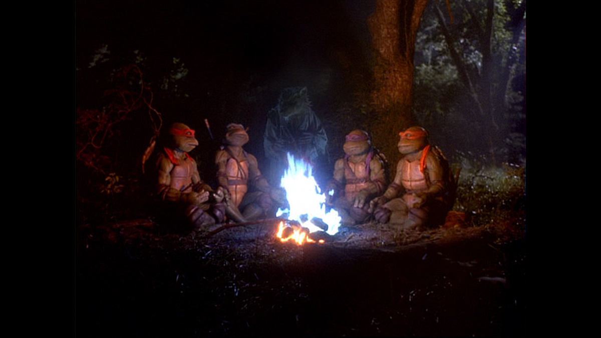 Кадр из фильма Черепашки-ниндзя (1990)