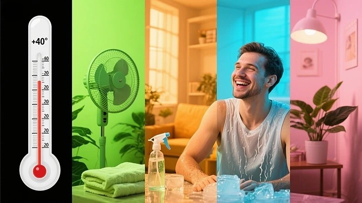 🔥 Жара +40°C? Эти лайфхаки спасут лучше кондиционера!